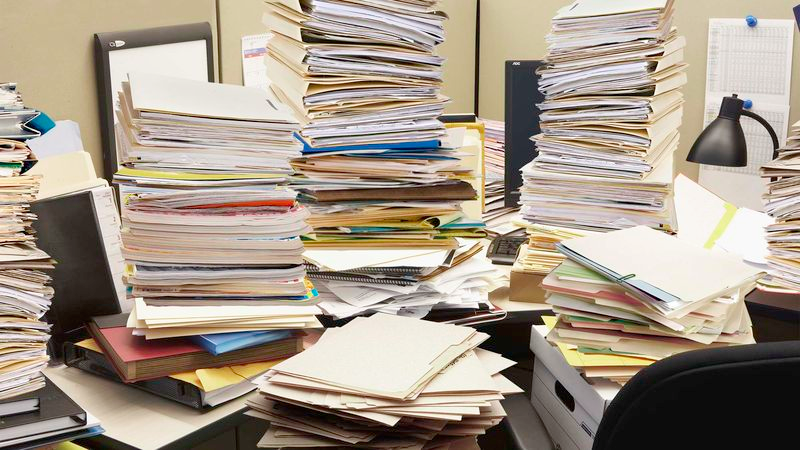 Illustration for article titled Head Of IRS Has Personal Filing System To Keep Track Of Nationâs Tax Returns